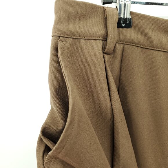 Halara Flex™ Mid Rise Pocket Barrel Leg Work Pants L Partridge Brown - Picture 8 of 16